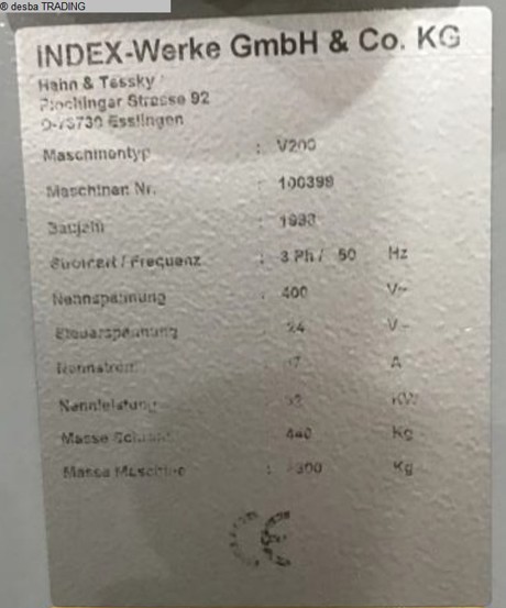 Vertikaldrehmaschine